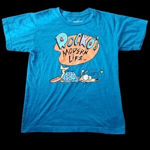 Retro Nickelodeon Rocko's Modern Life T-shirt SZ Small